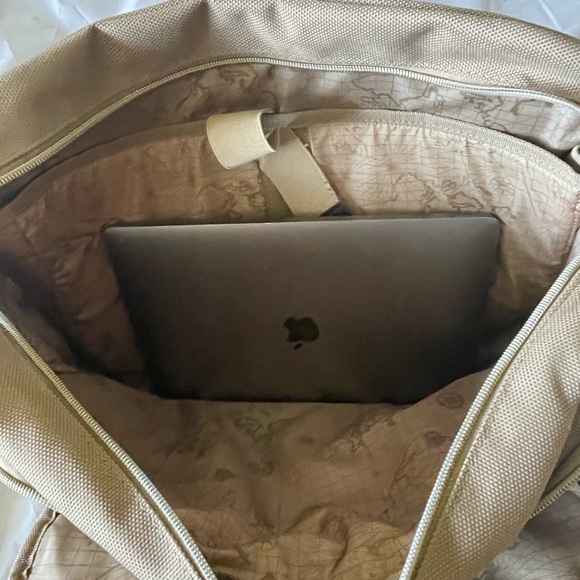 XL Nat Geographic Tan/Khaki Tactical ovnt Briefcase Laptop Computer Messenger. - Picture 7 of 14